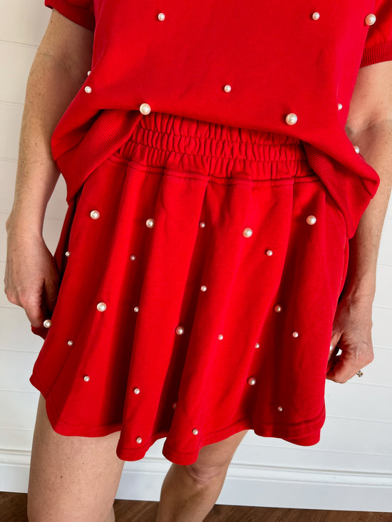 Party in The USA Skort - Red