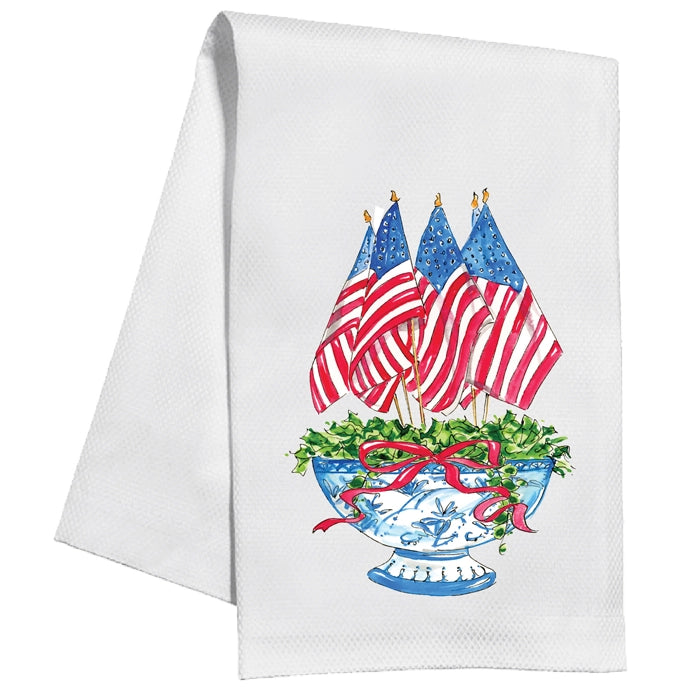 Artisan American Chinoserie Kitchen Towel