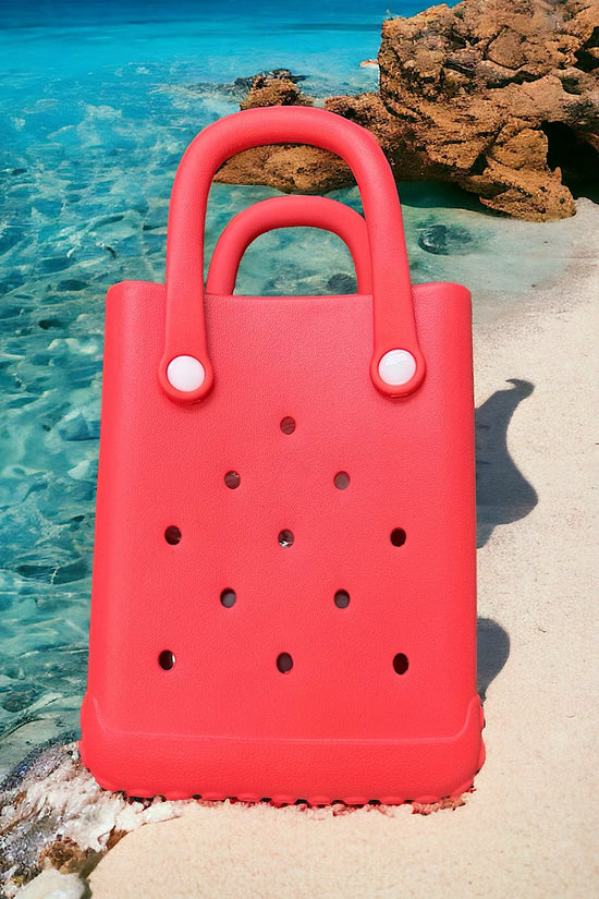 Mini Beach Bag - Red