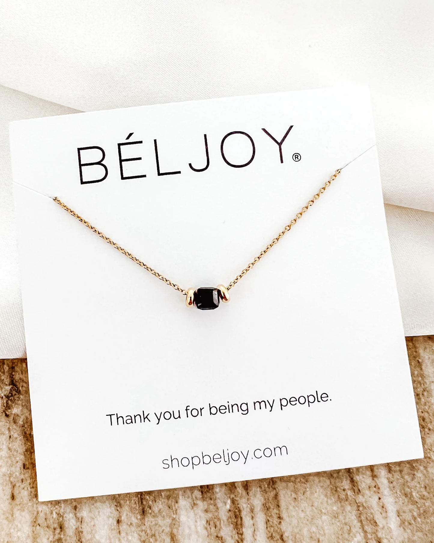 Beljoy: Gift Necklace - Thank You