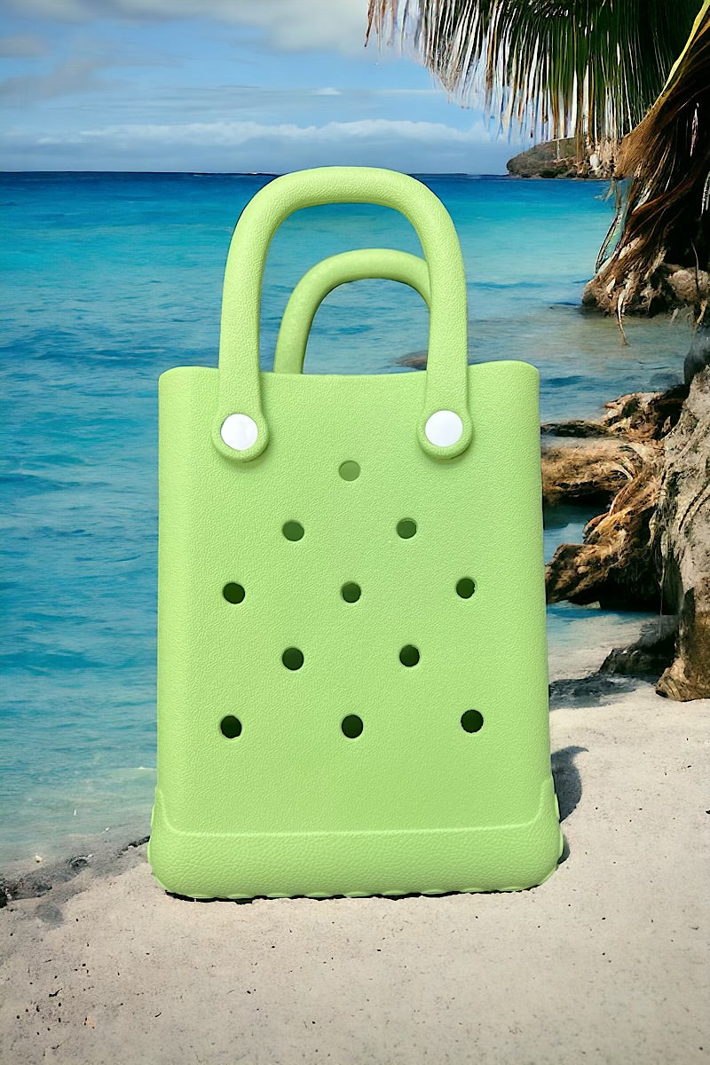 Mini Beach Bag - Green