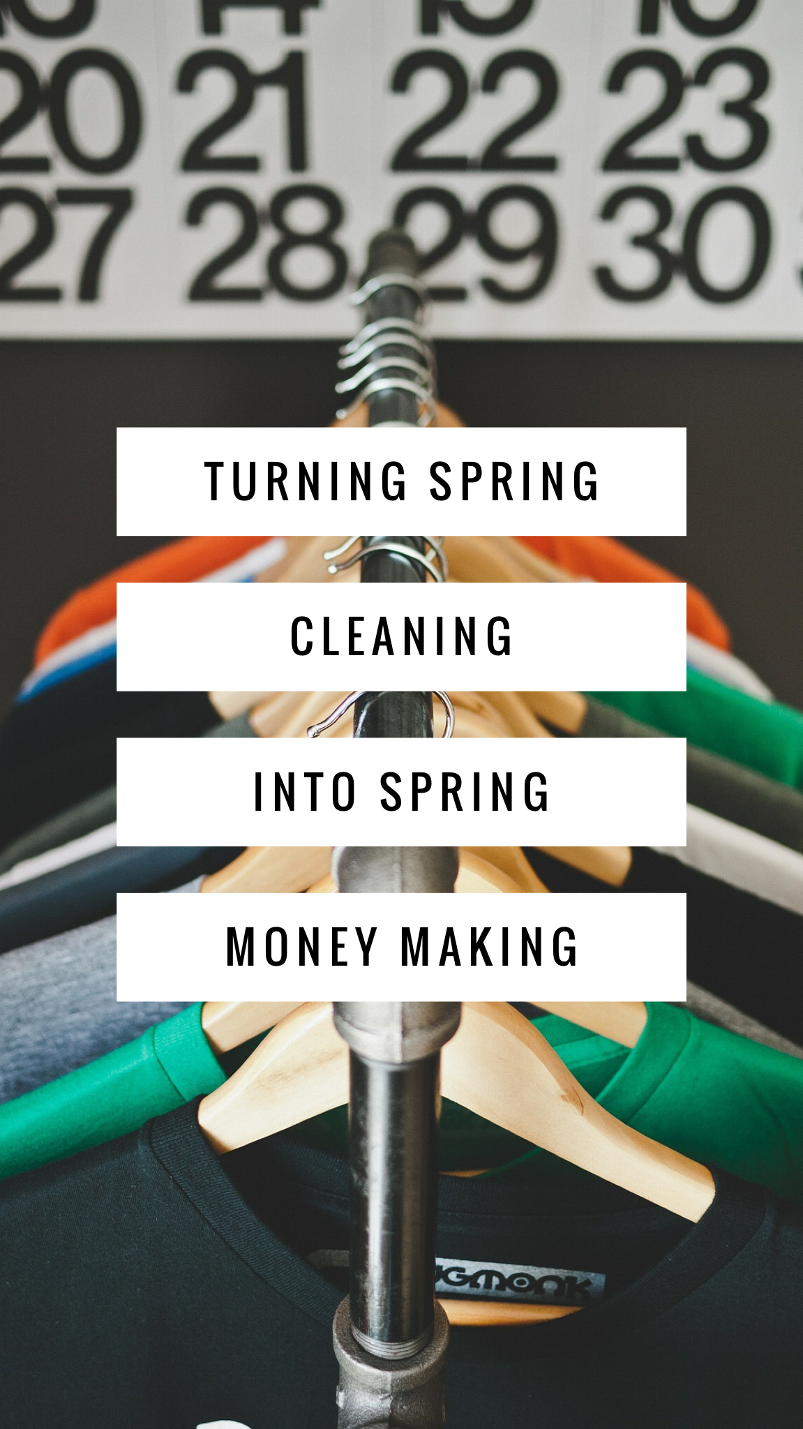 turning spring cleaning into a spring money maker