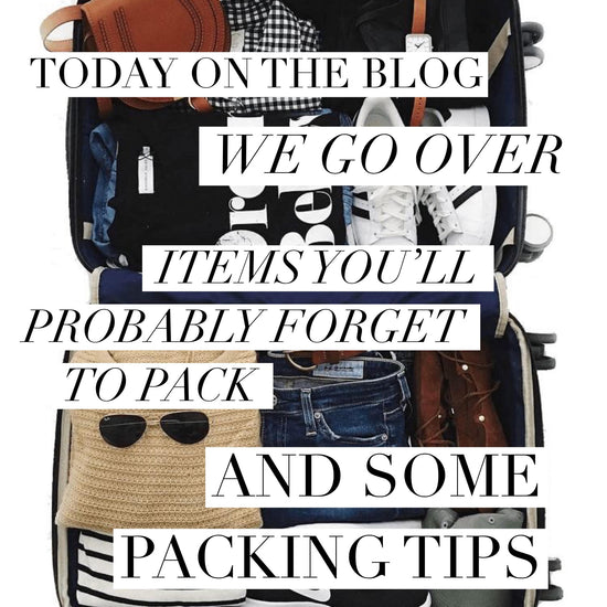 spring break packing guide