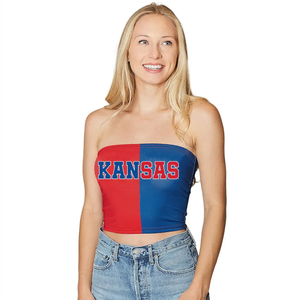 Jayhawk Tube Top-One Size