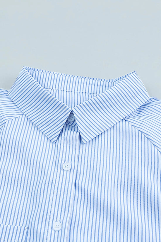 Load image into Gallery viewer, Amber Striped Blouse - Blue
