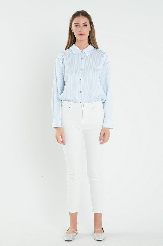 English Factory: Spring Blues Blouse