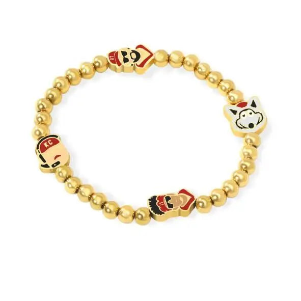 KC Beaded Icon Bracelet