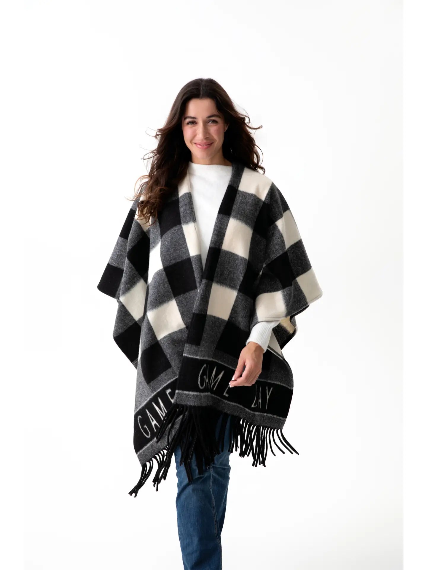 Game Day Cape-Black