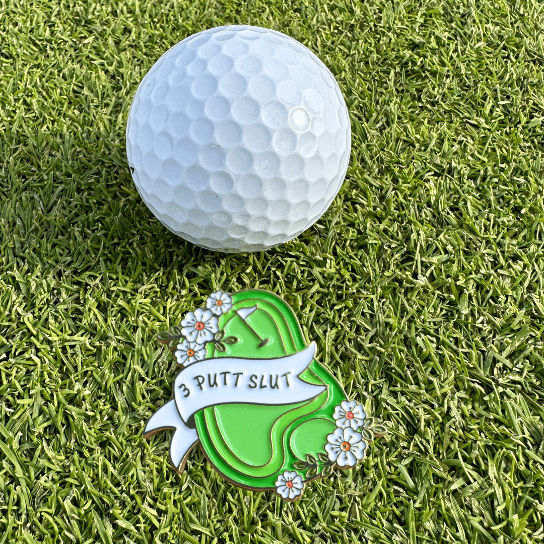 3 Putt Slut Women's Golf Ball Marker - Revel Boutique