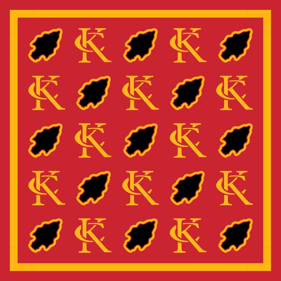 Arrowhead KC Silky Bandana Scarf