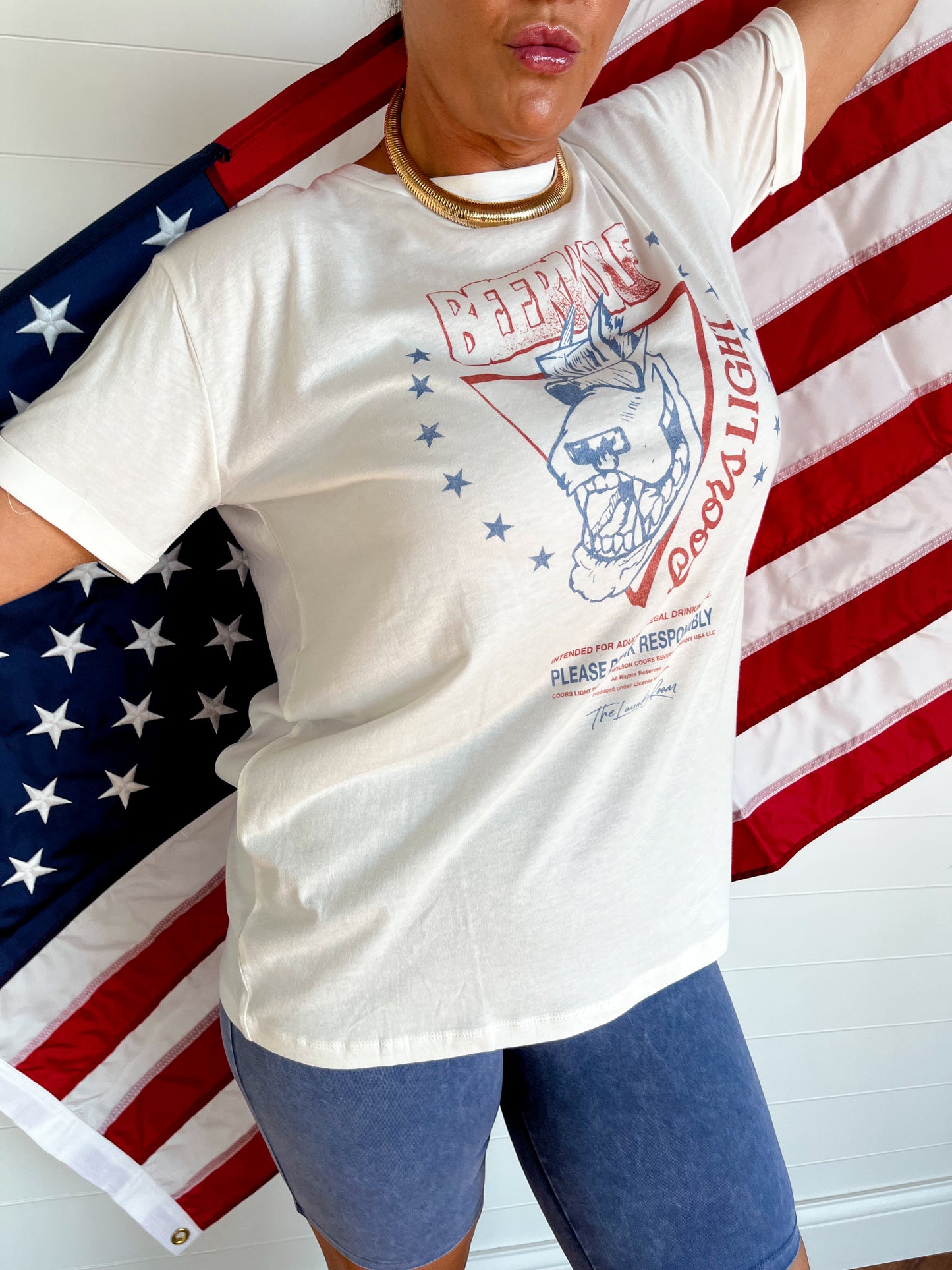 The Laundry Room: American Beer Wolf Oversized Tee