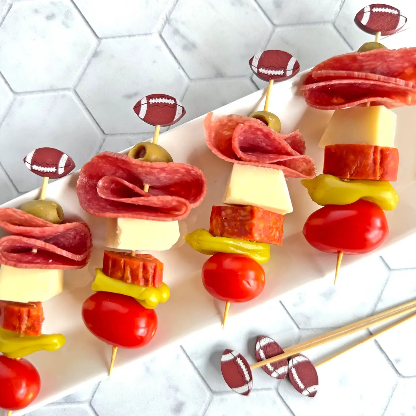Football Cocktail Picks Pack of 25