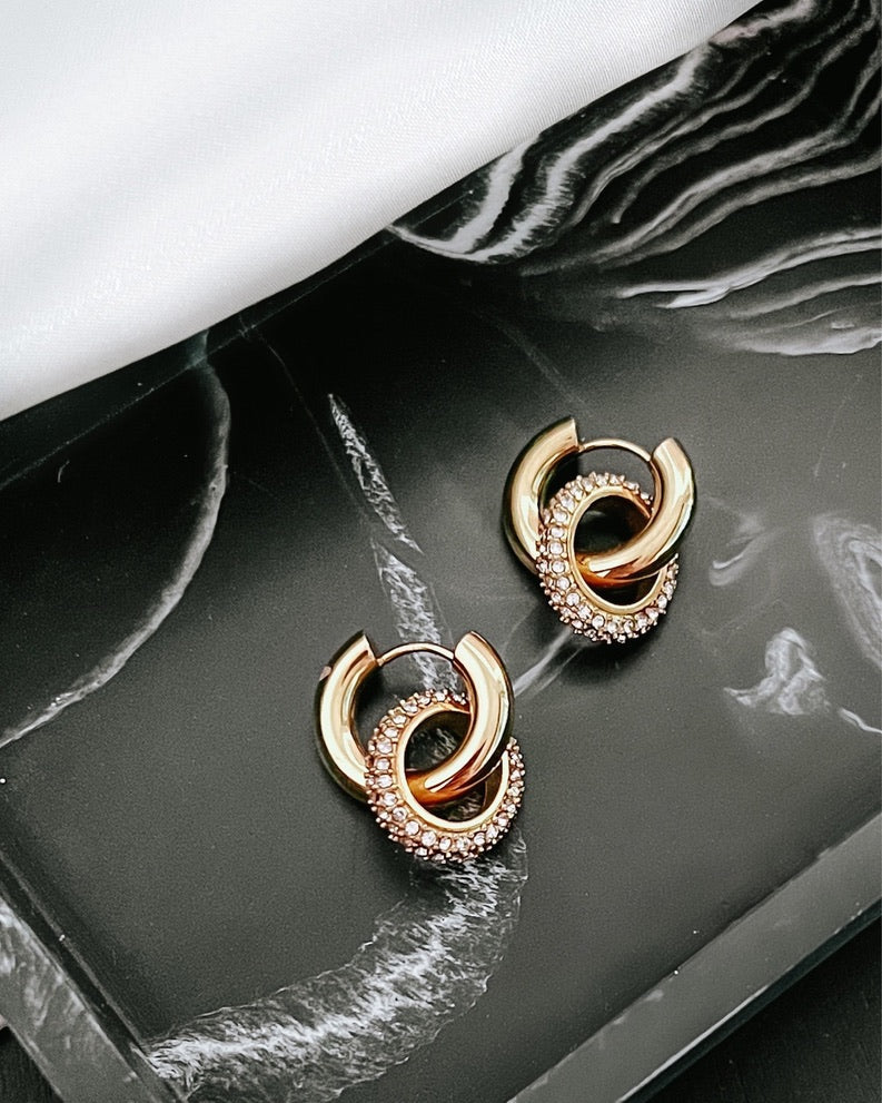 Beljoy: Everleigh Earrings - Gold