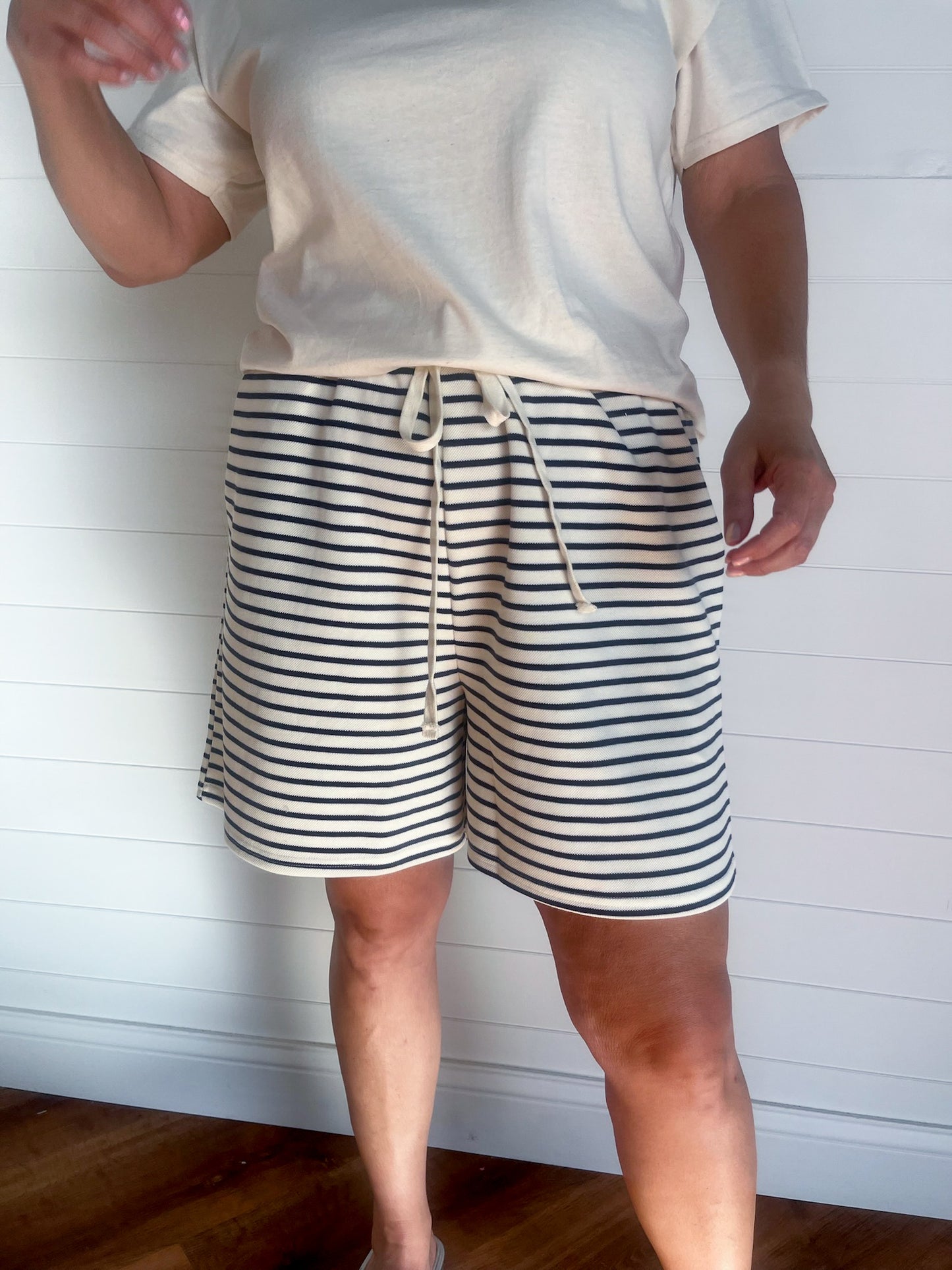 Admiral Elastic Waist Shorts
