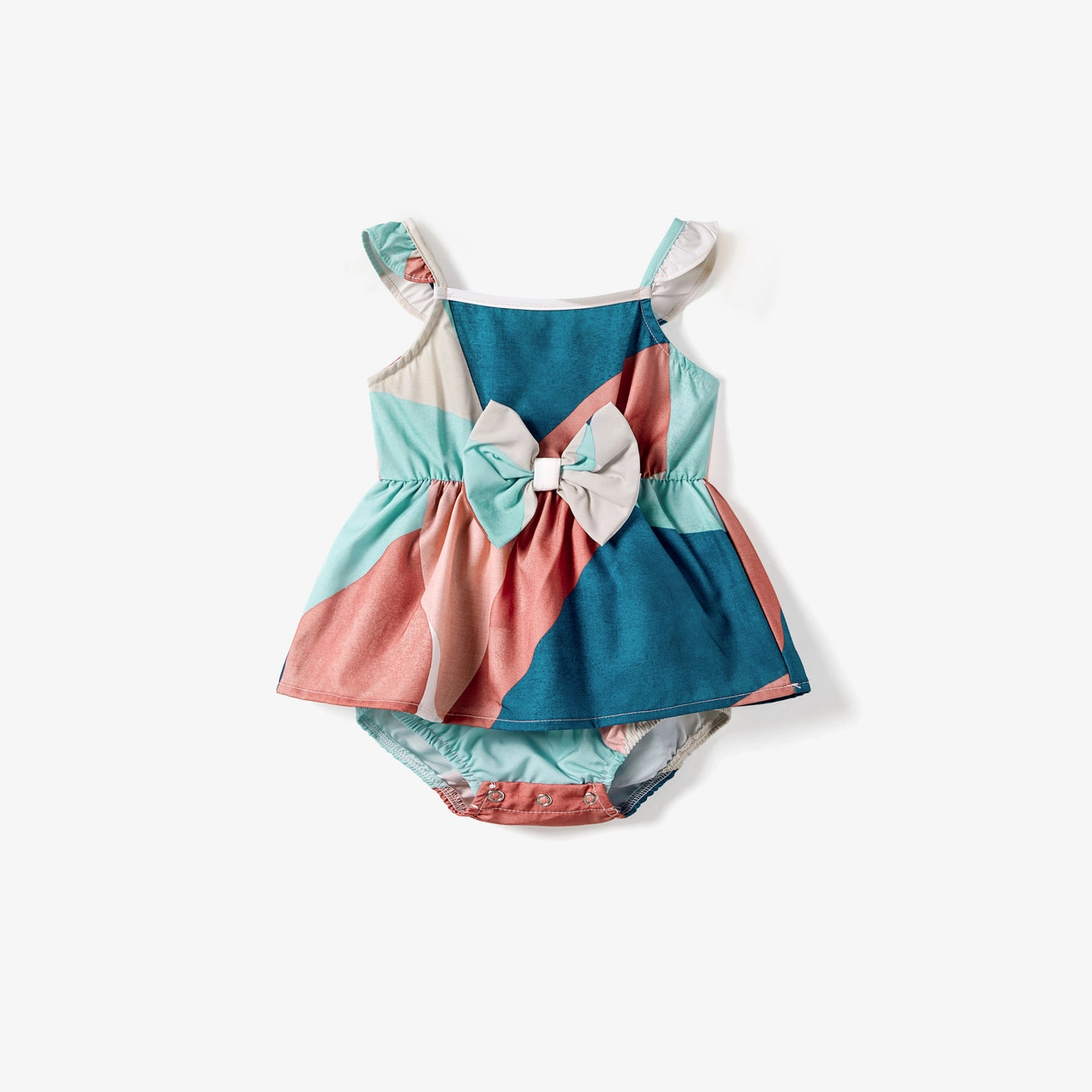 Baby Multicolor Dress Romper