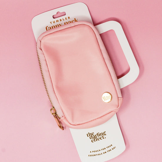 Load image into Gallery viewer, On The Move Tumbler Fanny Pack - Dusty Blush
