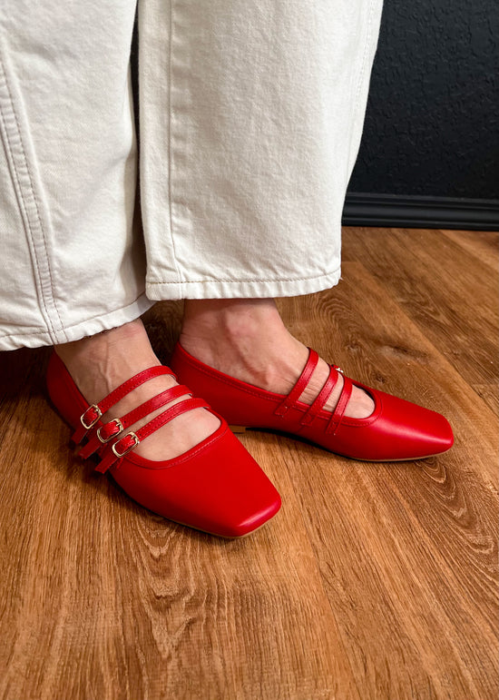 Matisse: Nova Ballet Flat - Red