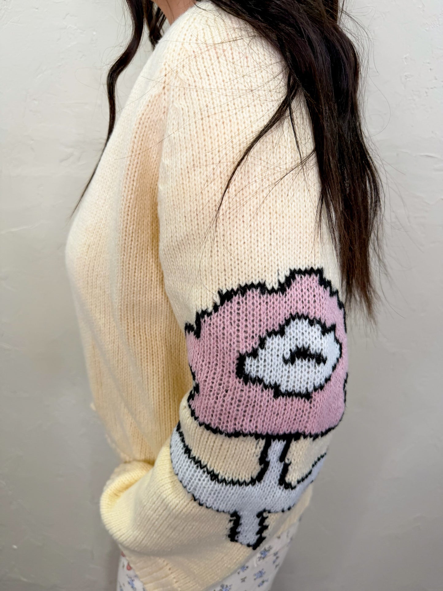 Orchid Oversized Cardigan-One Size