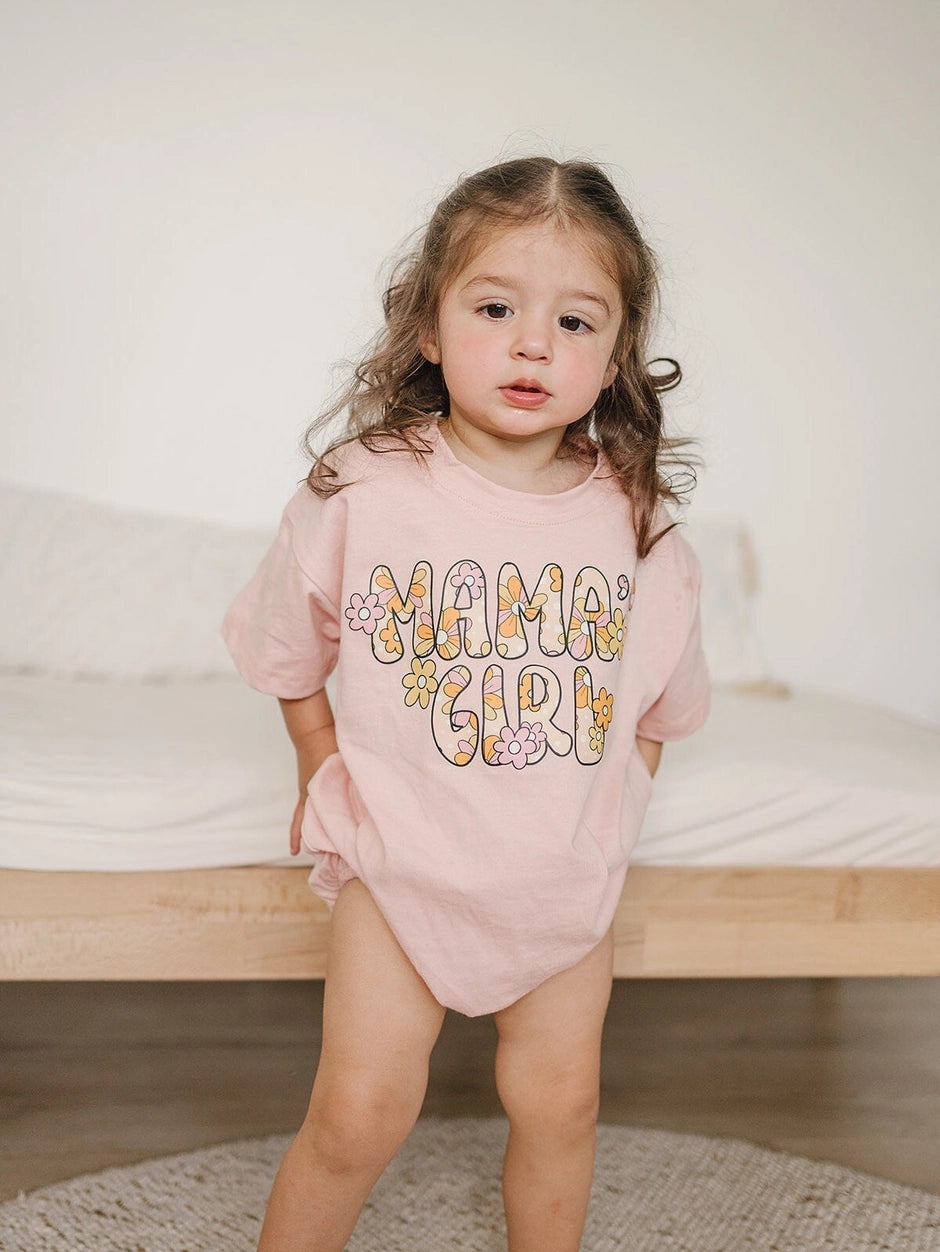 Load image into Gallery viewer, Mamas Girl Bubble Romper
