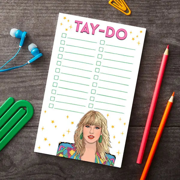 Load image into Gallery viewer, Taylor Tay-Do List Notepad
