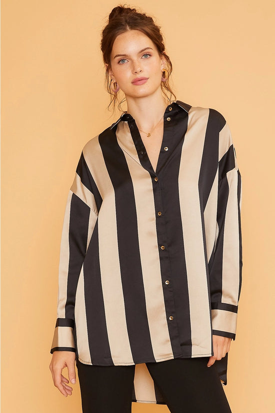 Bold Choice Blouse - Black