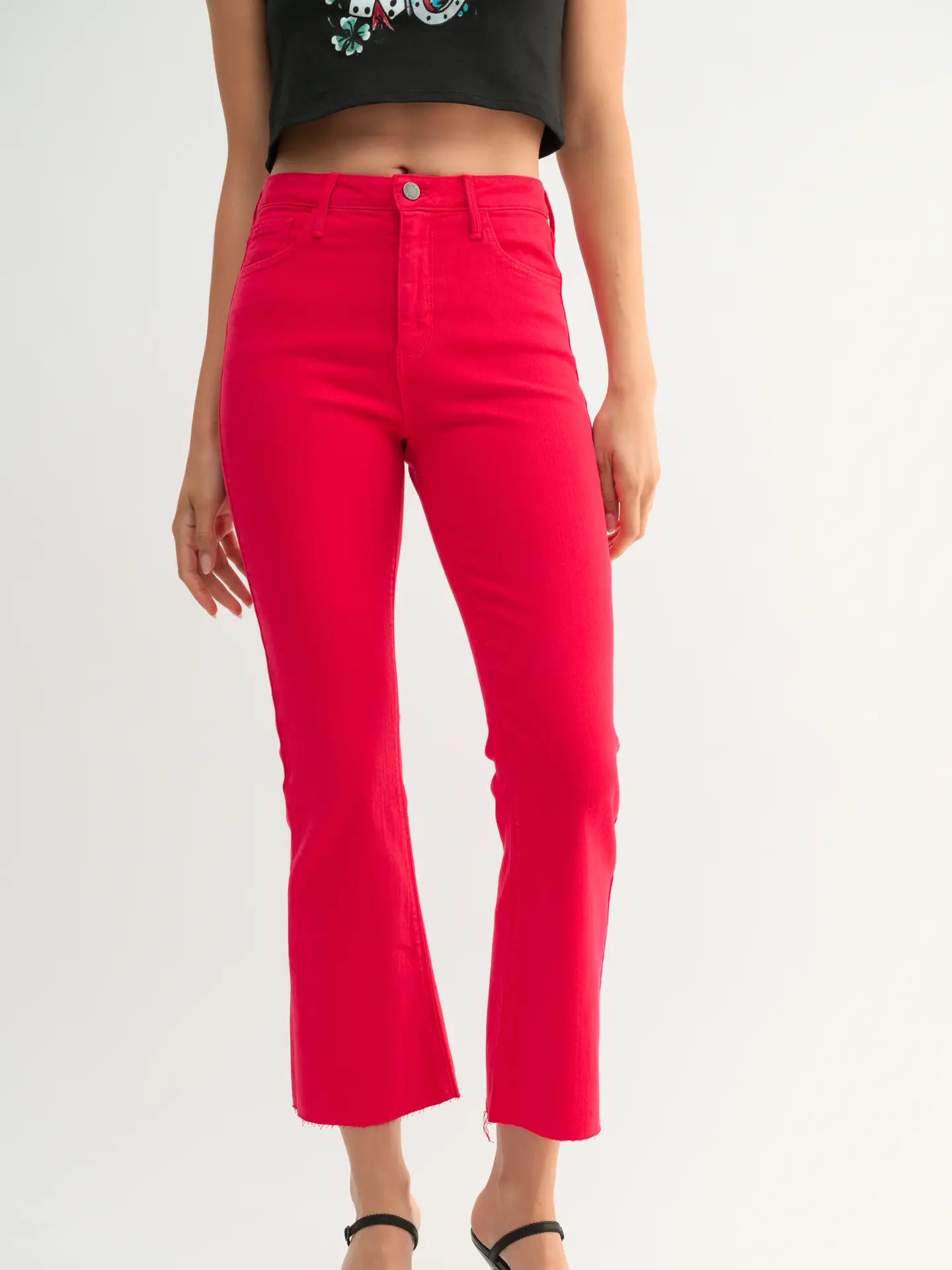 Big Red Game Day Jeans-Red