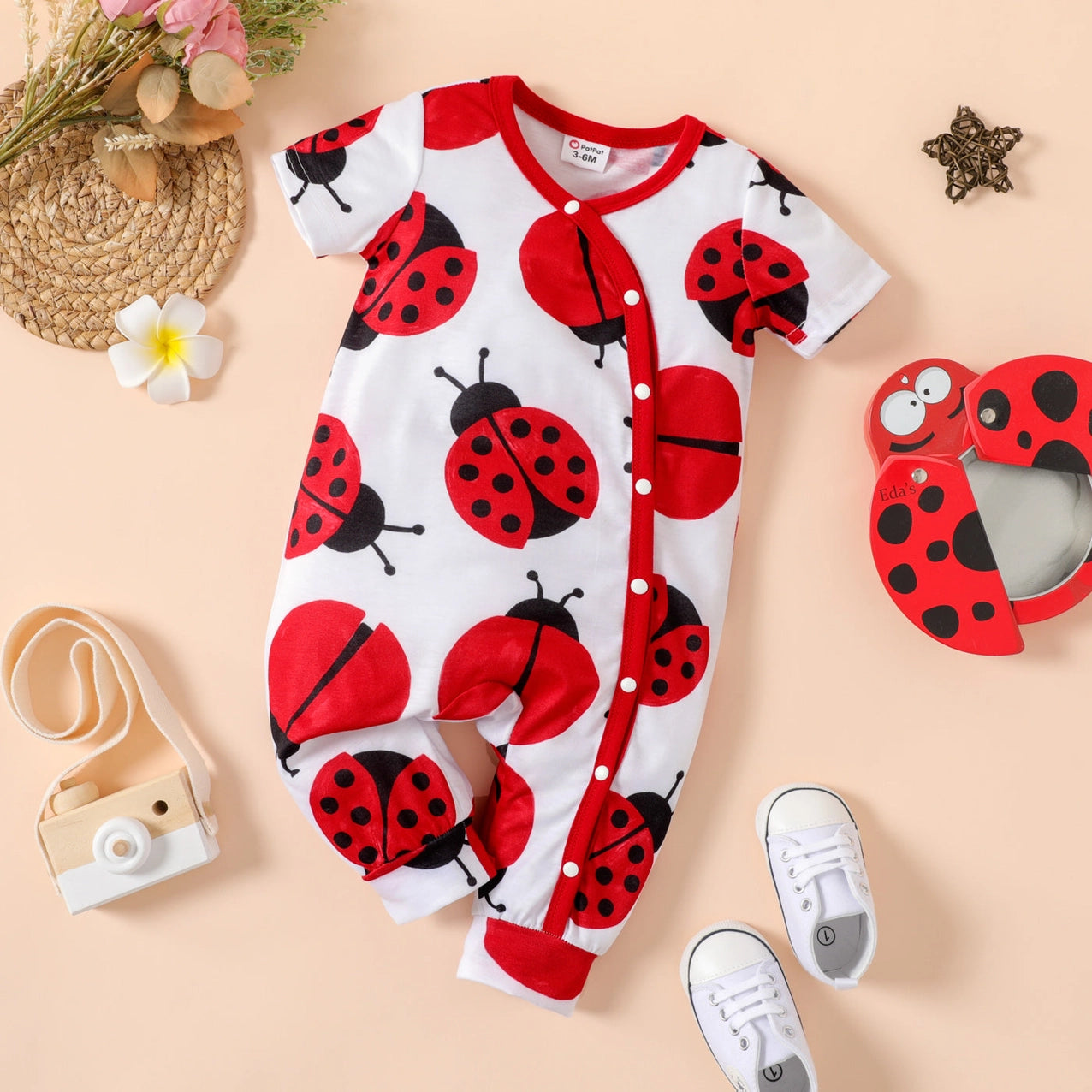 Baby Ladybug Jumpsuit