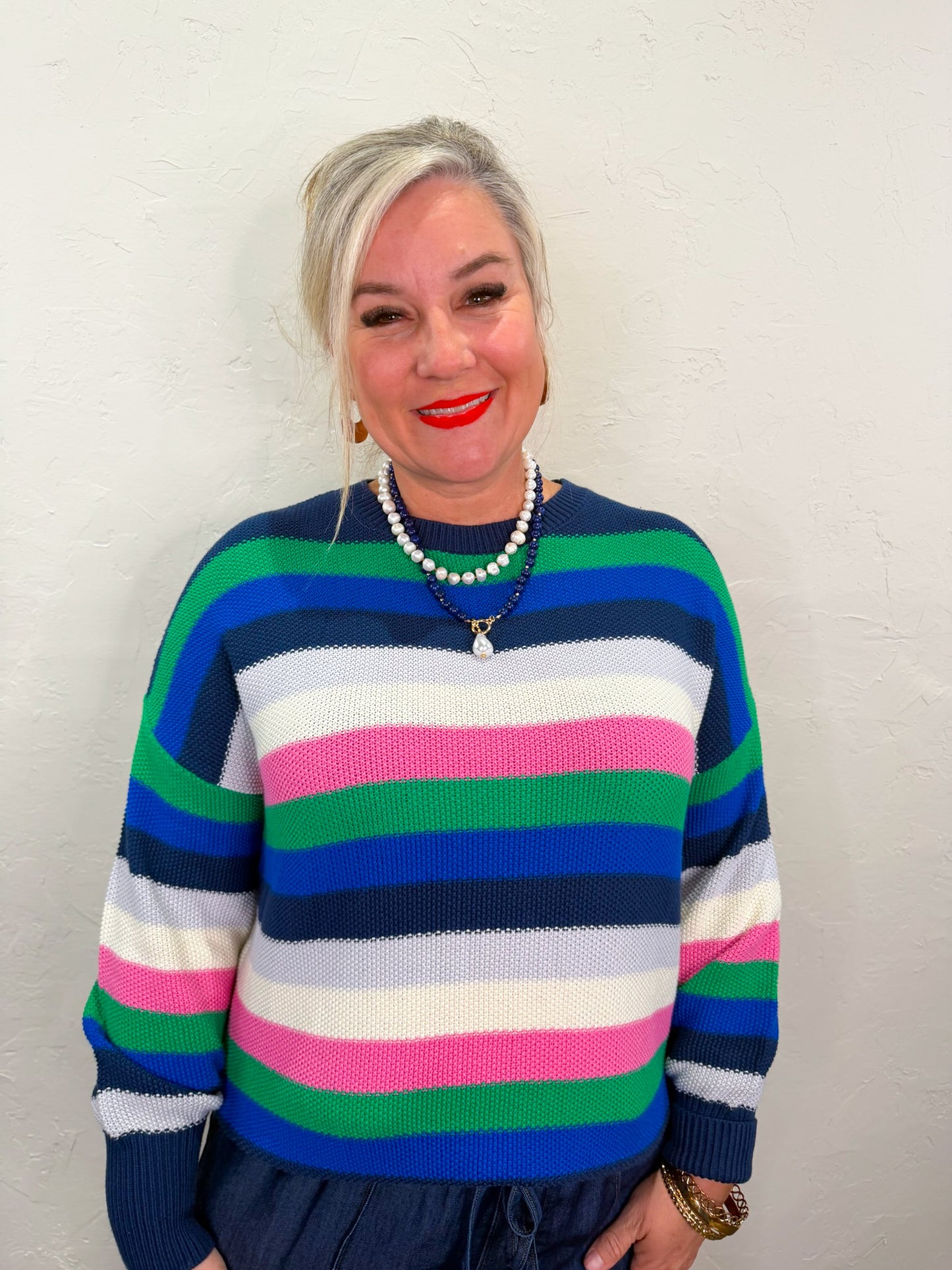 Prep School Striped Sweater