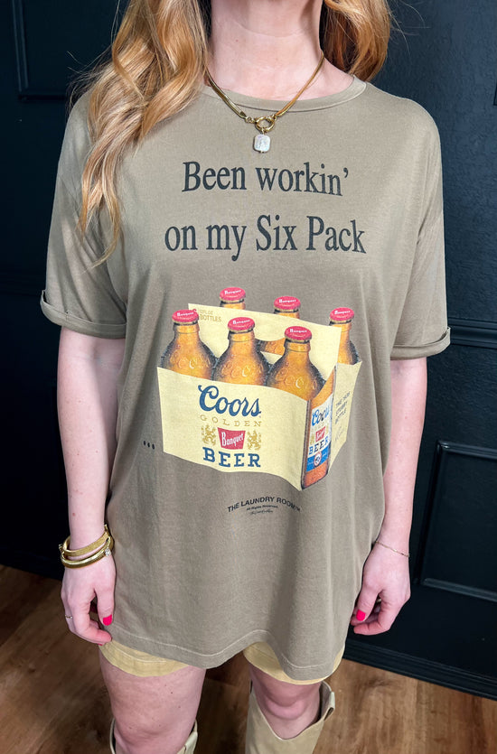 The Laundry Room: Coors Six Pack Oversized Tee