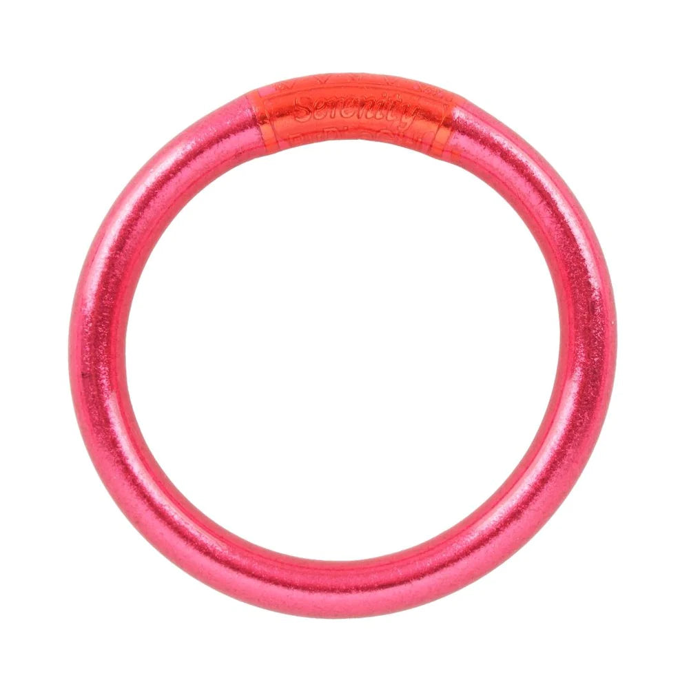 Load image into Gallery viewer, Budhagirl: Tzubbie All Weather Bangle - Pink
