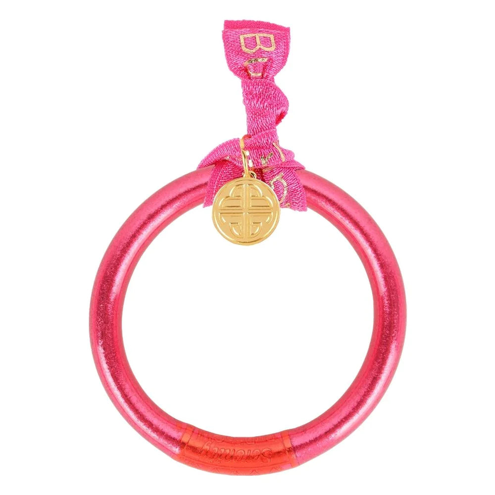 Load image into Gallery viewer, Budhagirl: Tzubbie All Weather Bangle - Pink
