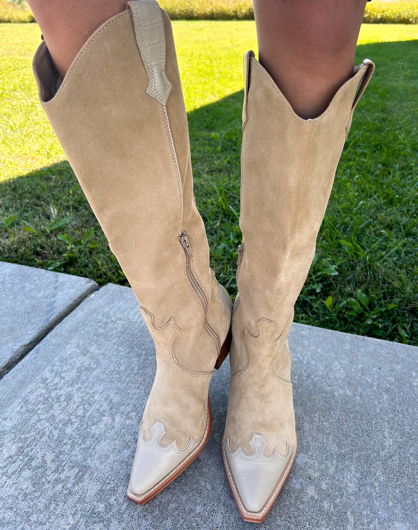 Load image into Gallery viewer, Matisse: Belmont Western Boot - Natural
