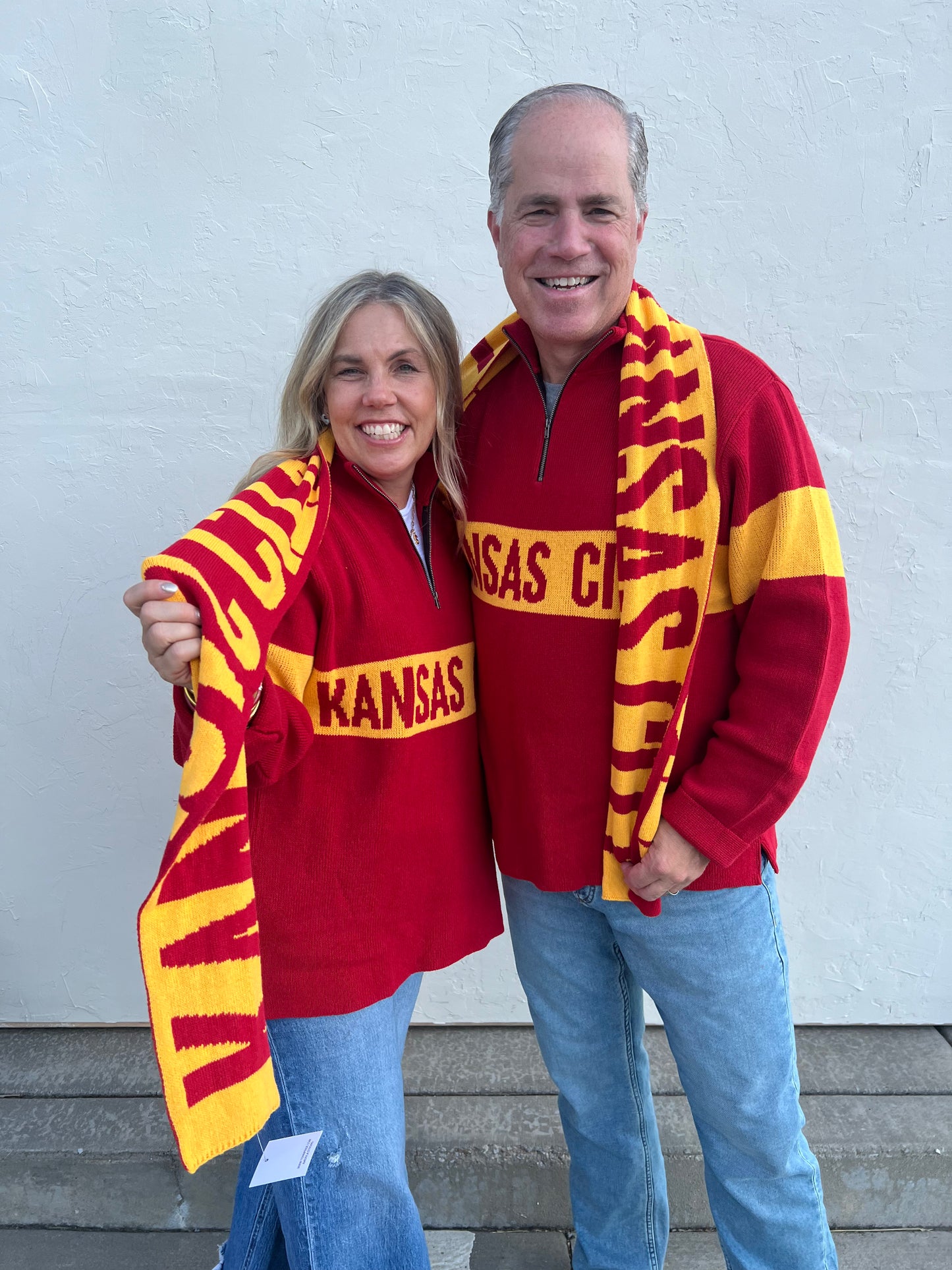 Exclusive Kansas City Reversible Knit Scarf - Revel Boutique