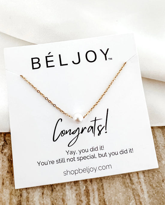 Beljoy: Gift Necklace - Congrats
