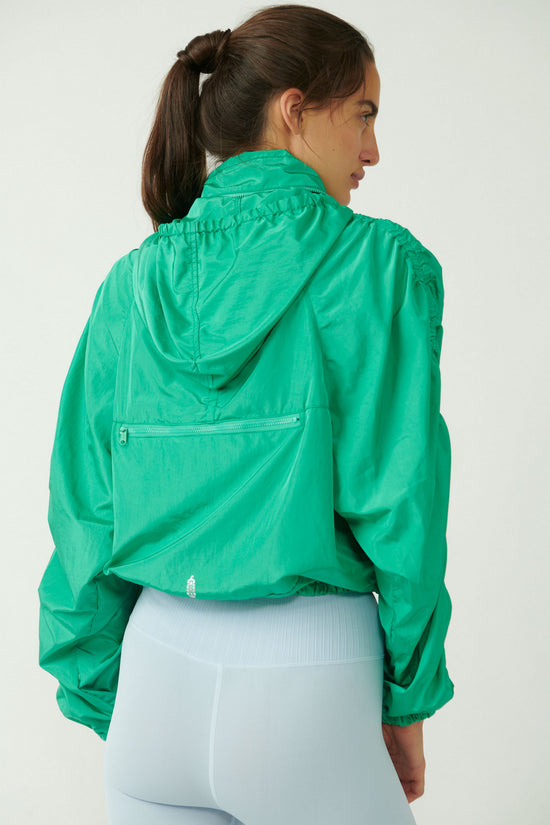 Free People: Way Home Packable Jacket - Sport Green