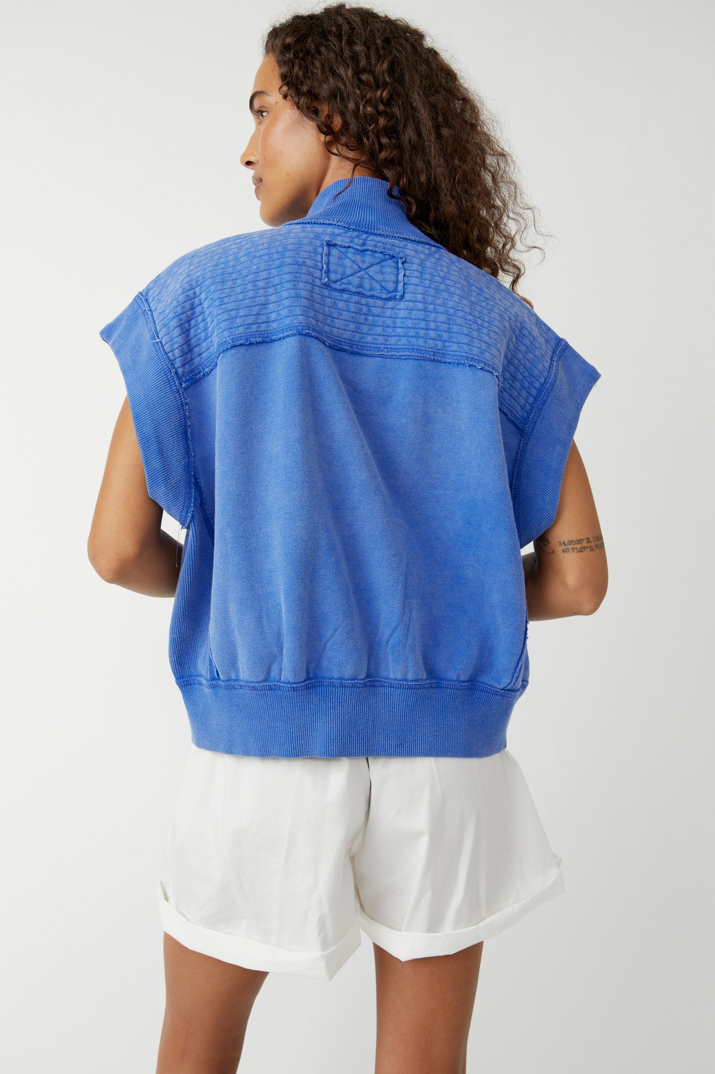 Load image into Gallery viewer, Free People: Tolly Vest - Cobalt Blue
