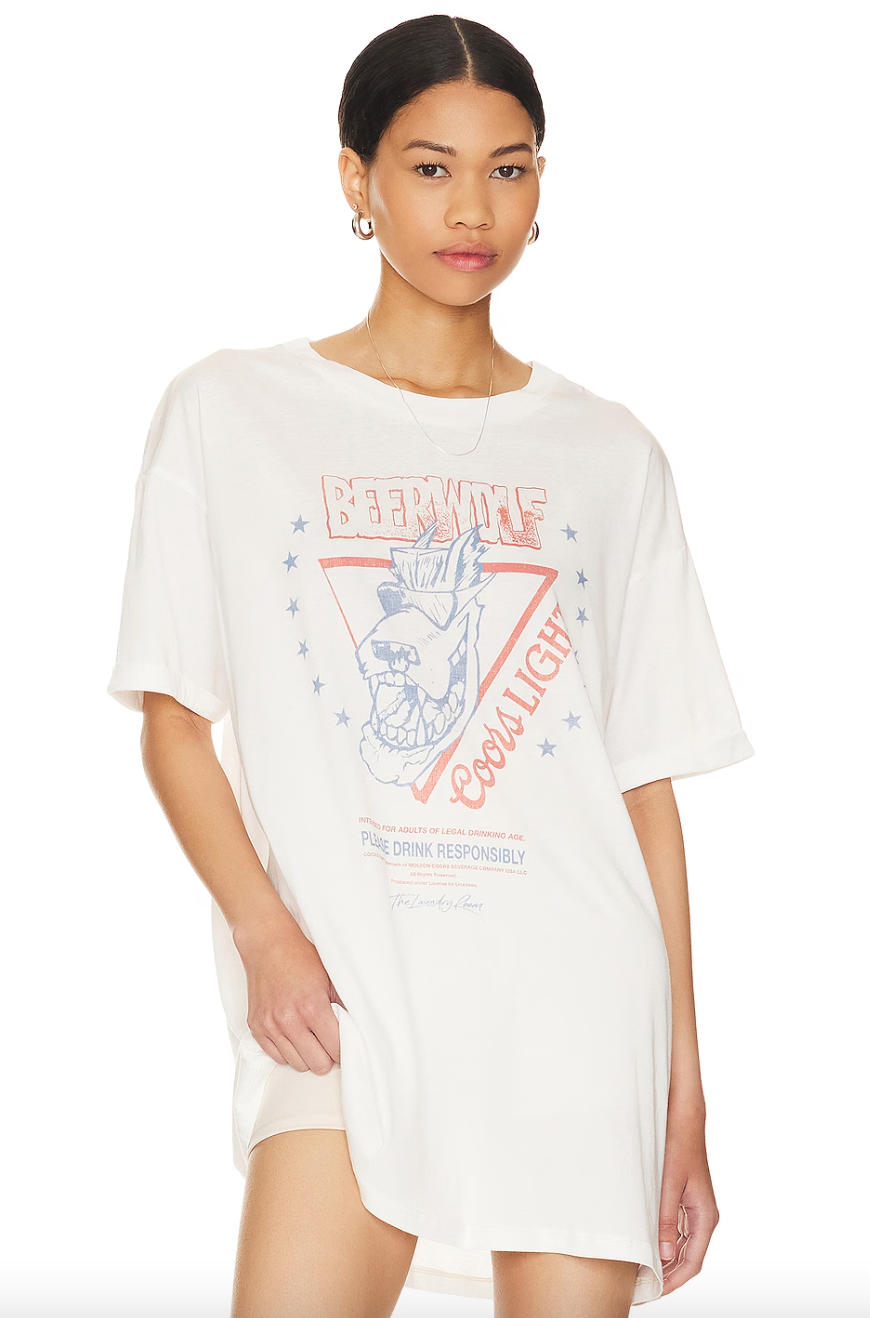 The Laundry Room: American Beer Wolf Oversized Tee