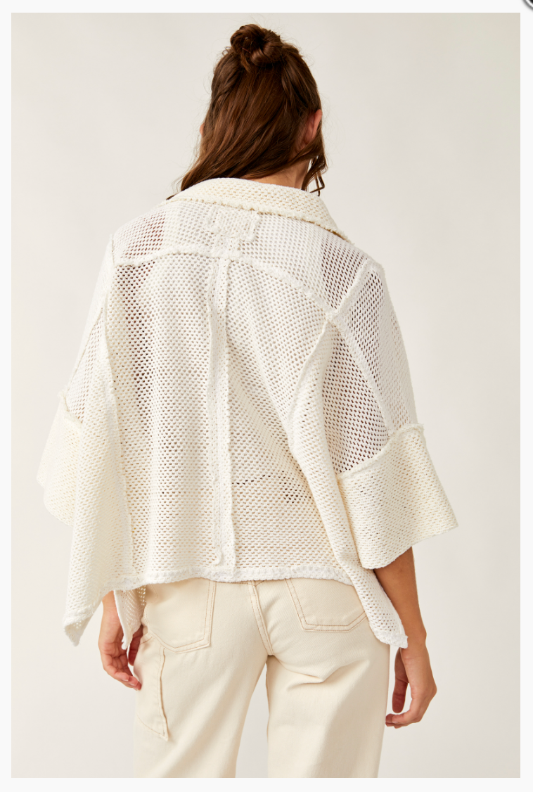 Free People: Stay On Shirt - Ivory