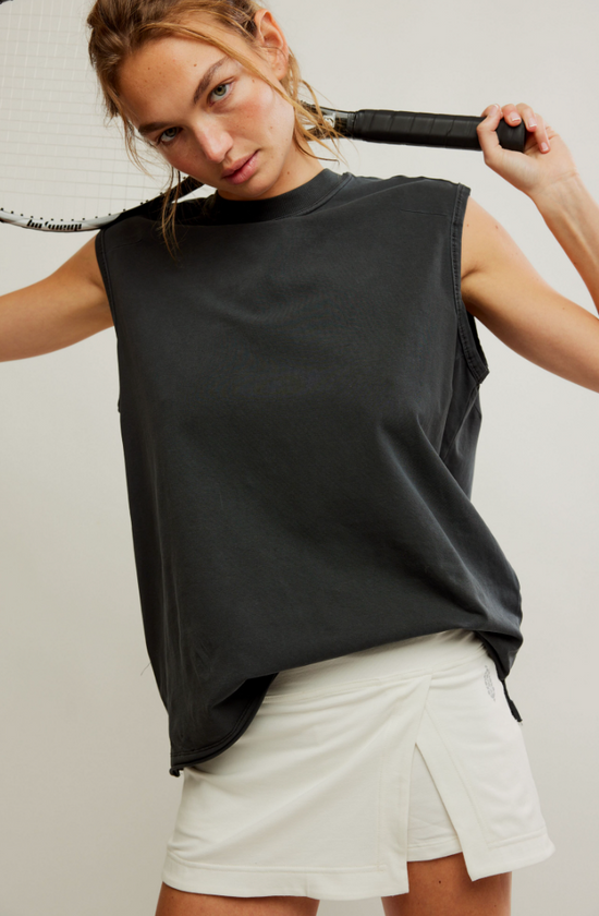 Free People: Hot Shot Mini Skort - Ivory - Revel Boutique