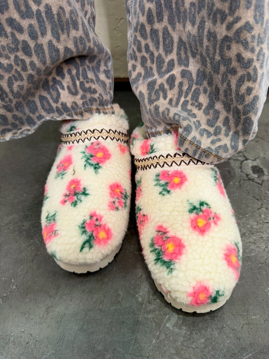 Adam Fuzz Mule - Beige - Revel Boutique