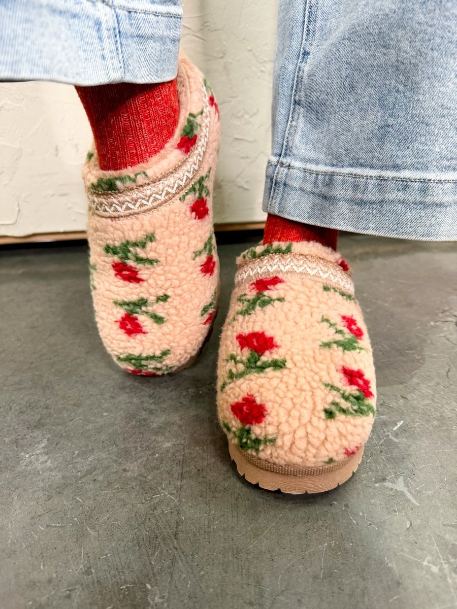 Adam Fuzz Mule - Taupe - Revel Boutique