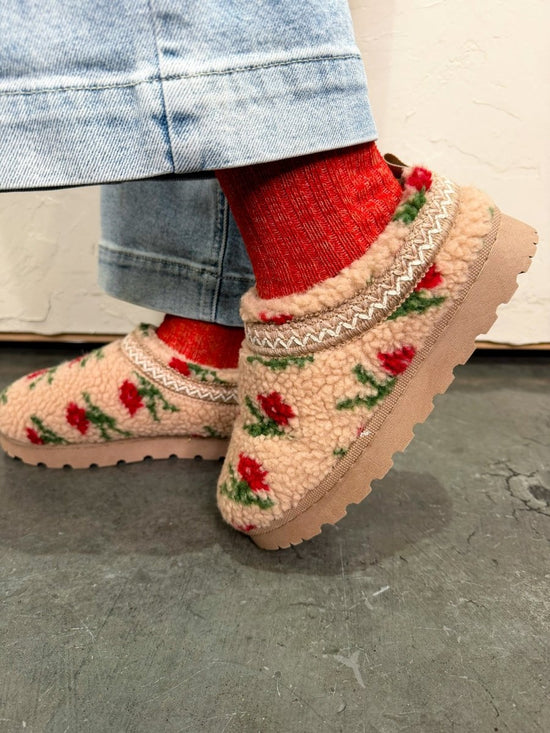 Adam Fuzz Mule - Taupe - Revel Boutique