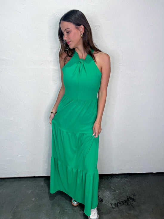 Allison Halter Maxi Dress - Revel Boutique