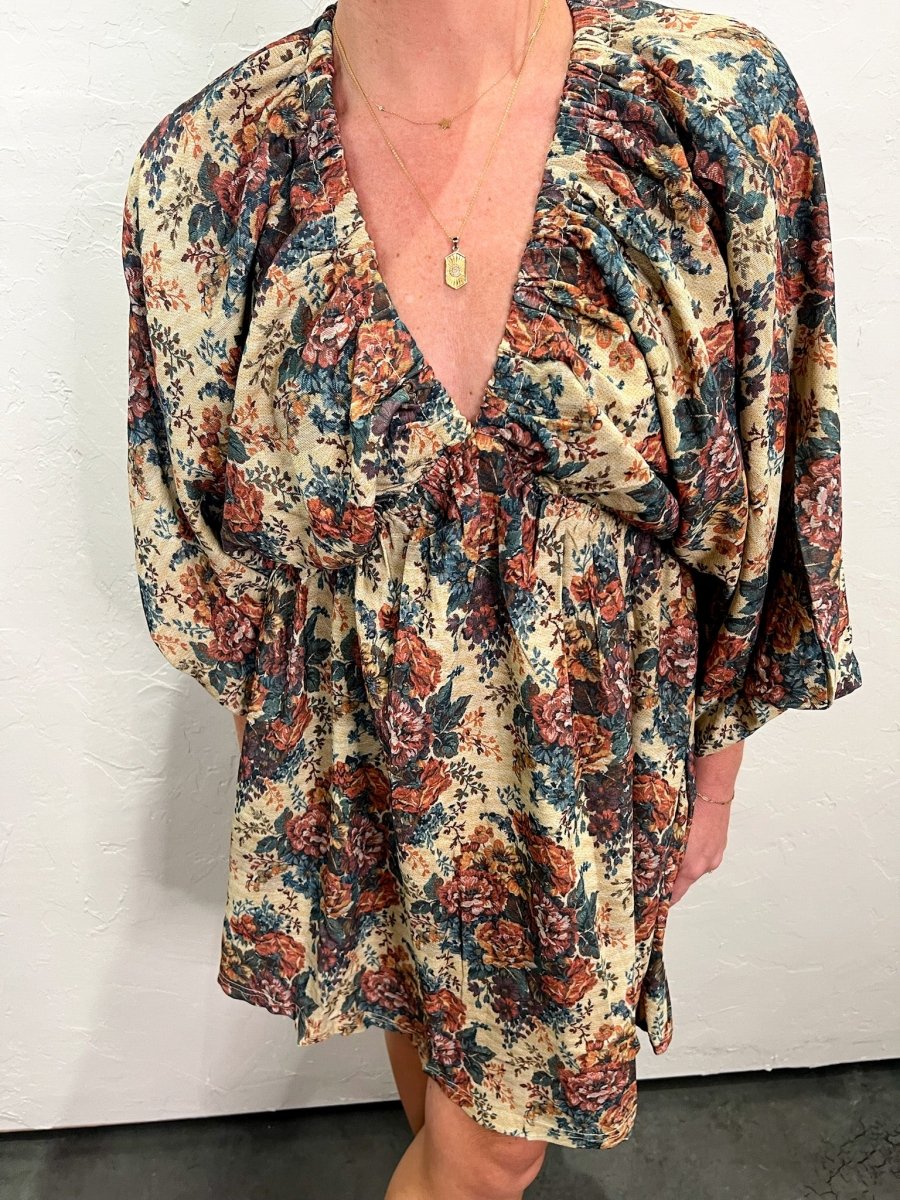 Antique Chic Floral Mini - Revel Boutique
