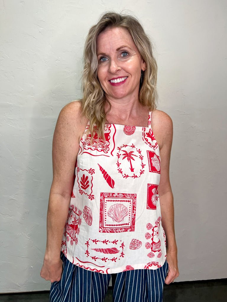 Ariel Printed Cami - Revel Boutique