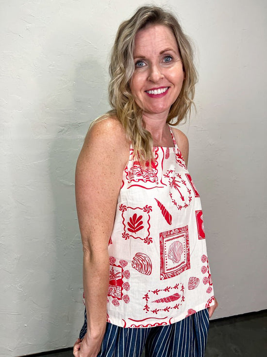 Ariel Printed Cami - Revel Boutique