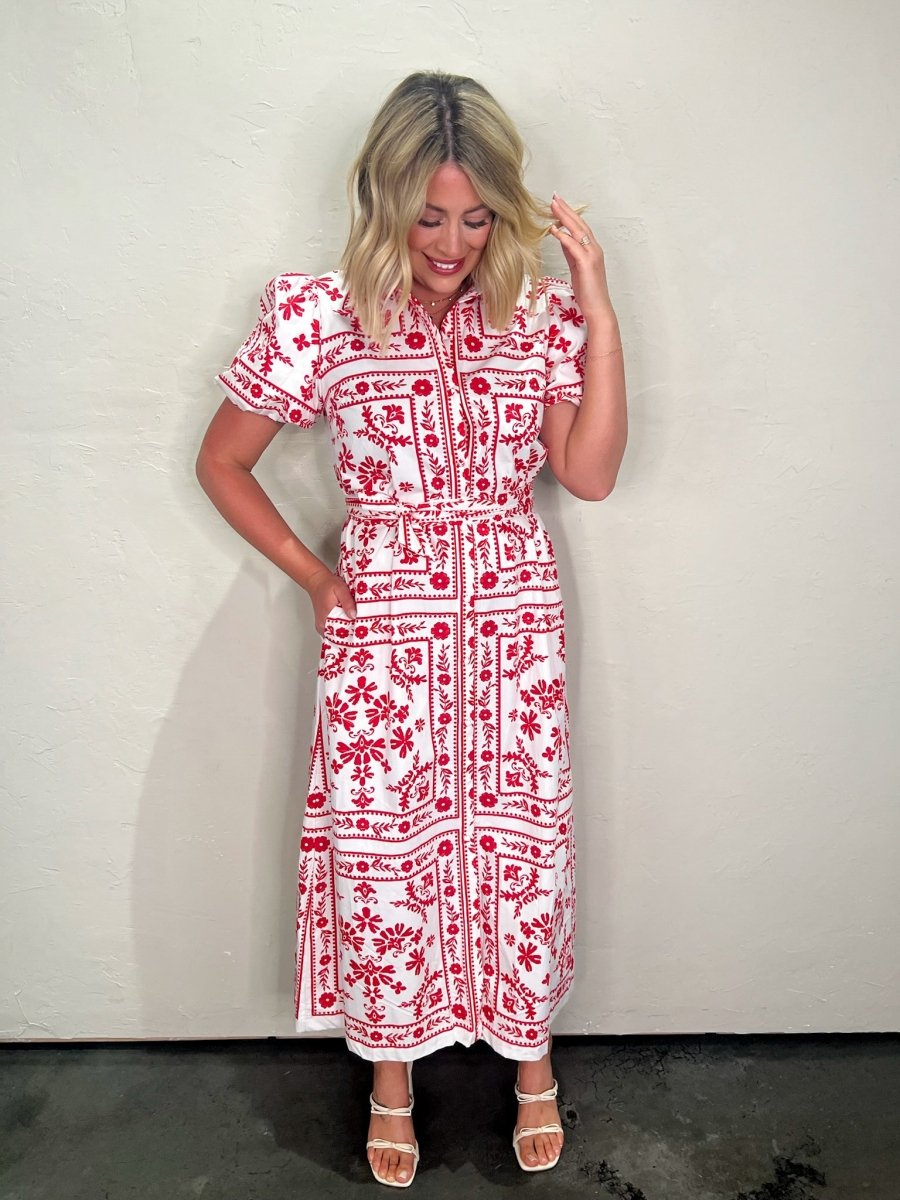 Arizona Printed Dress - Revel Boutique