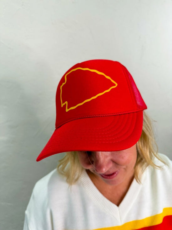 Arrowhead Silhouette Trucker Hat - Revel Boutique