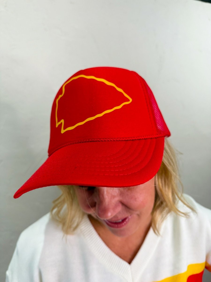 Arrowhead Silhouette Trucker Hat - Revel Boutique