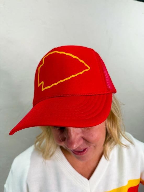 Arrowhead Silhouette Trucker Hat - Revel Boutique